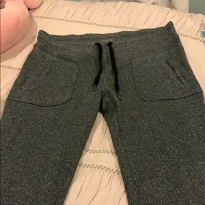 Calvin Klein joggers.
